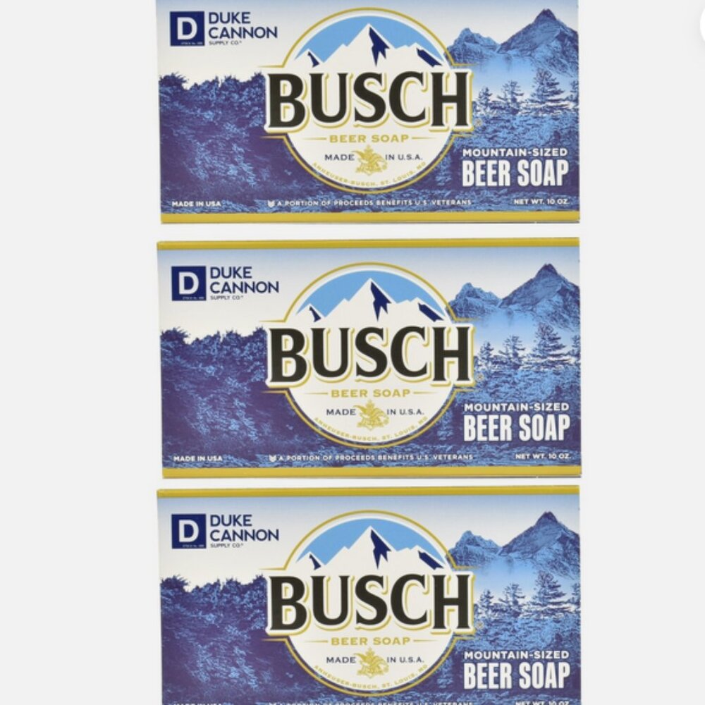 Duke Cannon Supply Co. Busch Beer Mountain-Sized Beer Soap